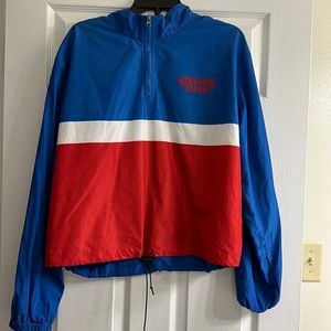 Stranger Things Windbreaker Pullover